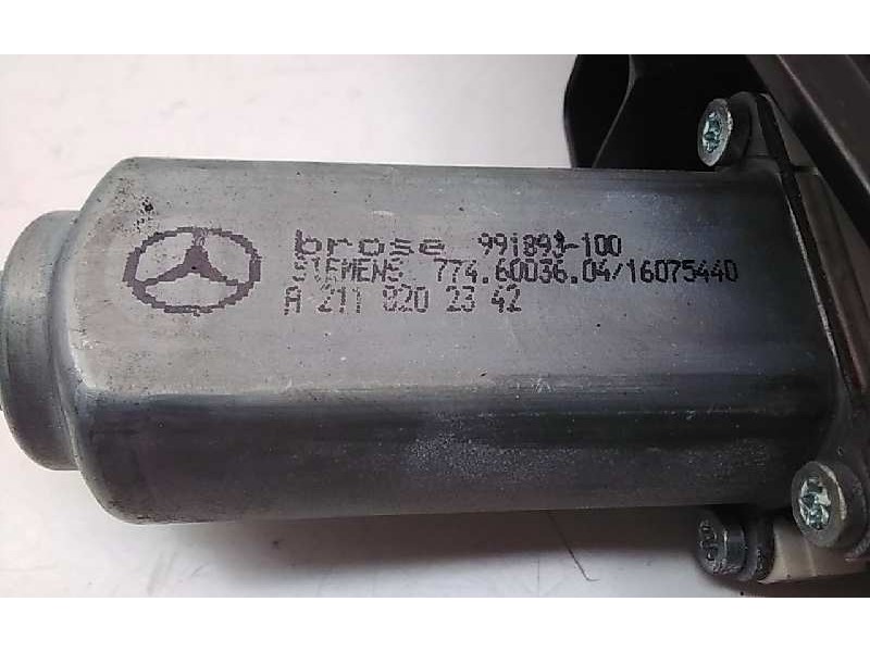 Recambio de elevalunas trasero izquierdo para mercedes clase e (w211) berlina e 280 cdi business (211.020) referencia OEM IAM LI
