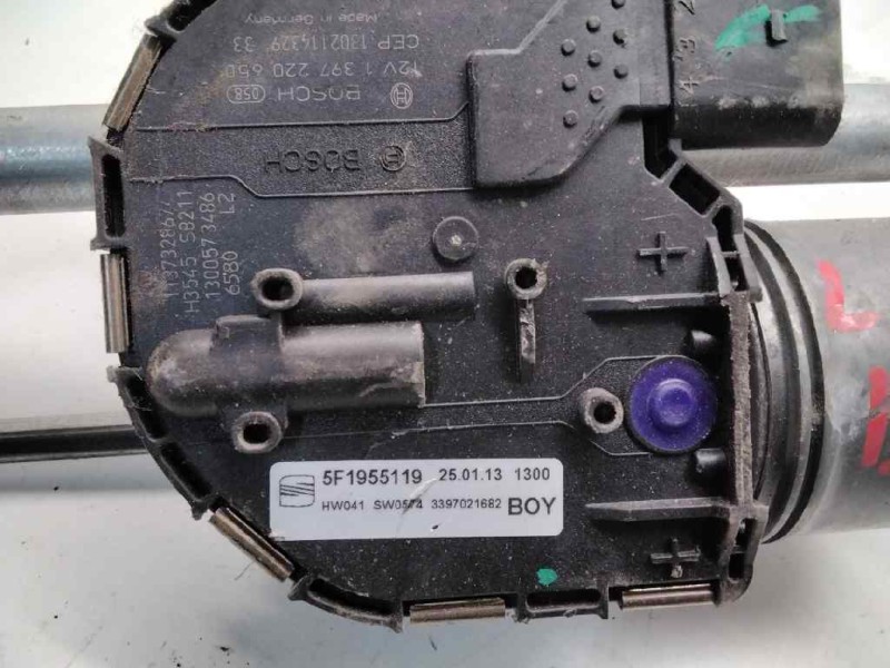 Recambio de motor limpia delantero para seat leon (5f1) style referencia OEM IAM 5F1955119  