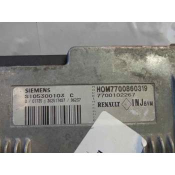 Recambio de centralita motor uce para renault megane i classic (la0) 1.6e alize referencia OEM IAM S105300103C HOM7700860319 770