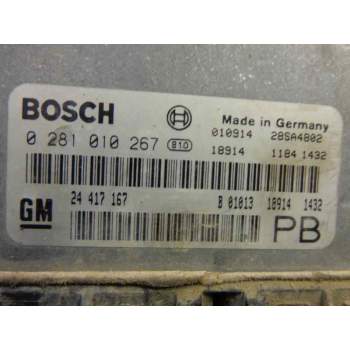 Recambio de centralita motor uce para opel astra g berlina 2.0 dti referencia OEM IAM 0281010267 24417167 28SA4802