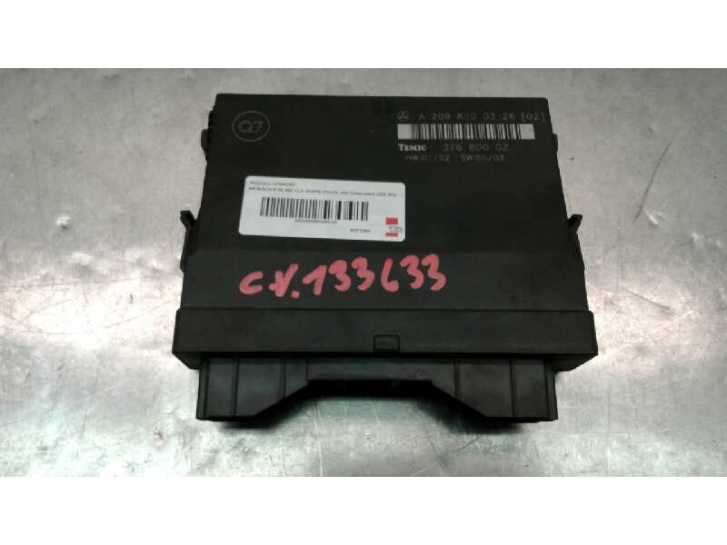 Recambio de modulo confort para mercedes clase clk (w209) coupe 200 compressor (209.342) referencia OEM IAM A2098200326 376800GZ