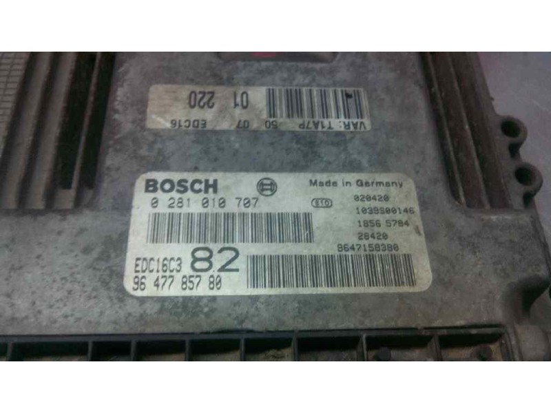 Recambio de centralita motor uce para peugeot 206 berlina xr referencia OEM IAM 1929RC 169 