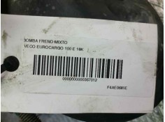 Recambio de bomba freno mixto para iveco eurocargo 100 e 18 referencia OEM IAM    2