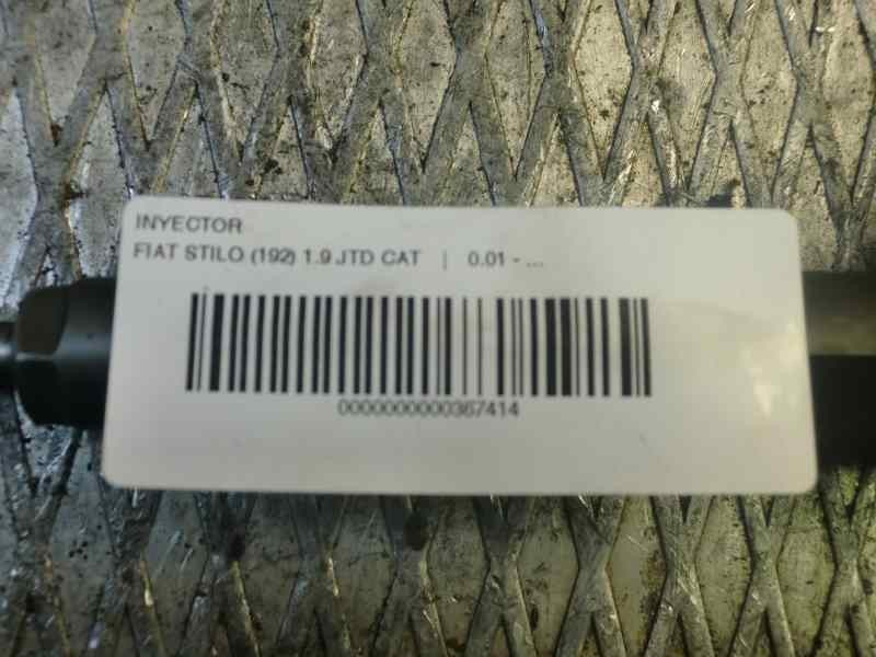 Recambio de inyector para fiat stilo (192) 1.9 jtd cat referencia OEM IAM 0445110119  