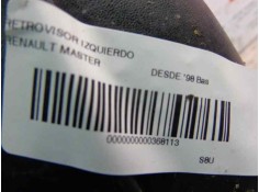 Recambio de retrovisor izquierdo para renault master desde ´98 base, caja cerrada l1h1 rs 3078 referencia OEM IAM    2