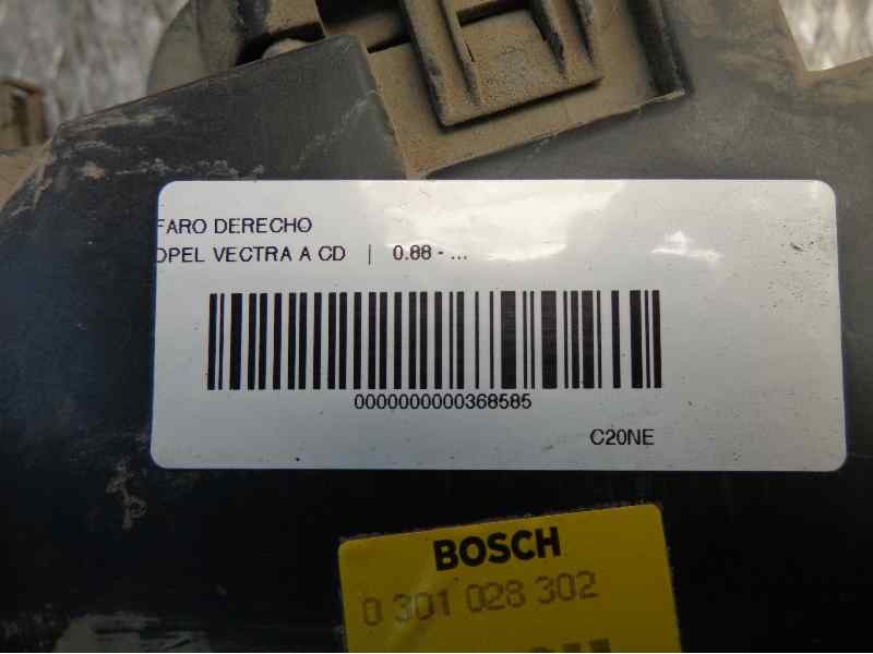 Recambio de faro derecho para opel vectra a cd referencia OEM IAM   