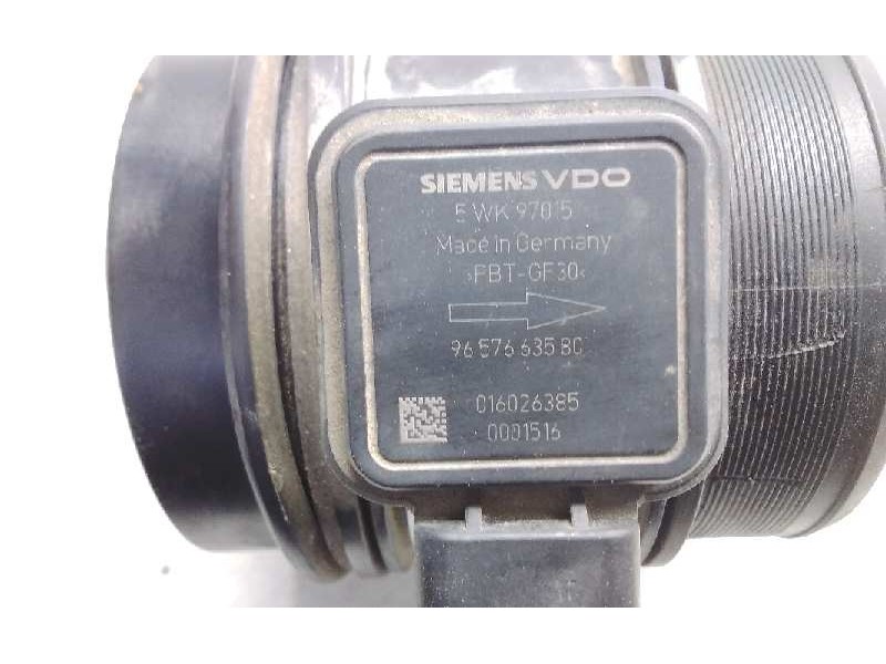 Recambio de caudalimetro para peugeot 407 st sport pack referencia OEM IAM 9657663580  
