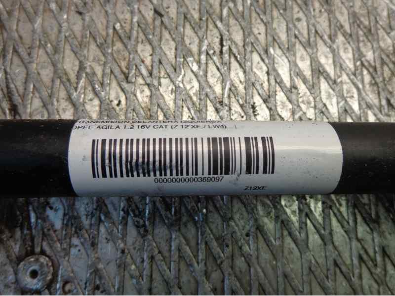 Recambio de transmision delantera izquierda para opel agila 1.2 16v cat (z 12 xe / lw4) referencia OEM IAM   