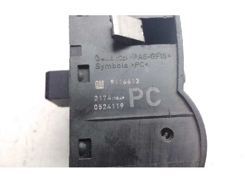 Recambio de mando luces para opel corsa c blue line referencia OEM IAM 9116613  