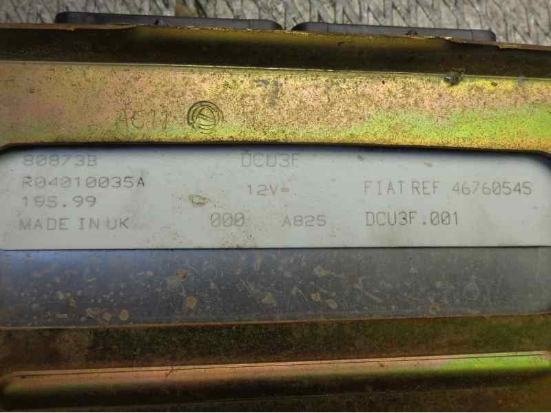 Recambio de centralita motor uce para fiat punto berlina (188) 1.9 d elx (i) referencia OEM IAM 0046817786 108 