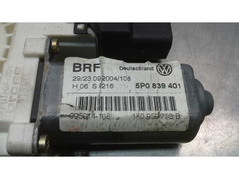 Recambio de motor elevalunas trasero izquierdo para seat toledo (5p2) exclusive referencia OEM IAM 5P0839401 1K0959703 