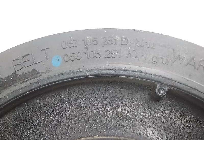 Recambio de polea cigueñal para audi a4 avant (8e) 3.0 tdi quattro (171kw) referencia OEM IAM 057105251D  