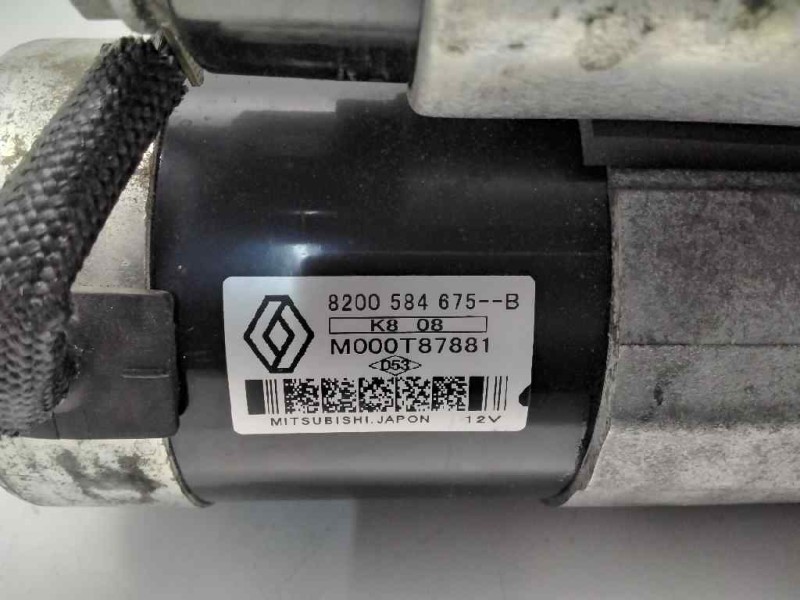 Recambio de motor arranque para renault megane iii coupe dynamique referencia OEM IAM 8200584675B M000T87881 