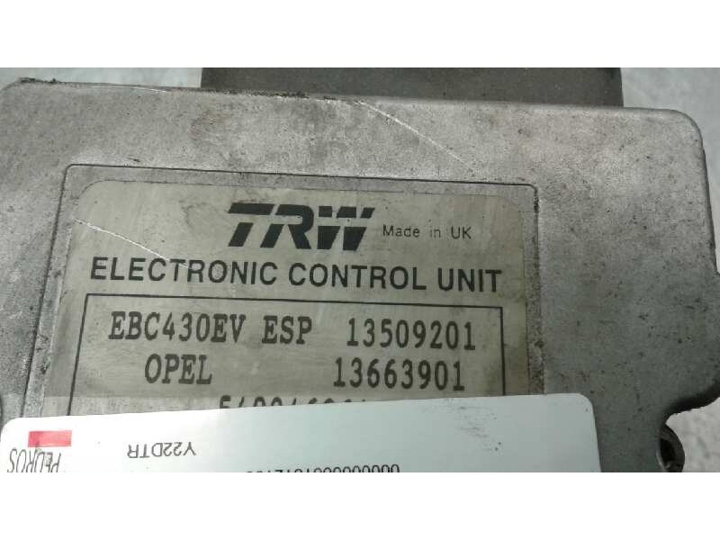 Recambio de abs para opel vectra c berlina elegance referencia OEM IAM 93174839  