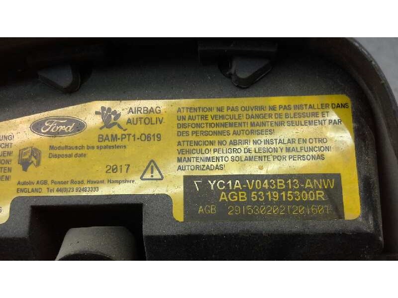 Recambio de airbag delantero izquierdo para ford transit caja cerrada, corta (fy) (2000 =>) ft 260 2.0 referencia OEM IAM 531915