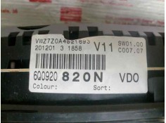 Recambio de cuadro instrumentos para volkswagen polo (9n1) 1.2 12v referencia OEM IAM 6Q0920820N VOLKSWAGEN  2