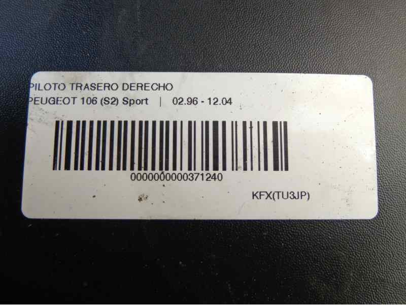 Recambio de piloto trasero derecho para peugeot 106 (s2) 1.4 referencia OEM IAM   