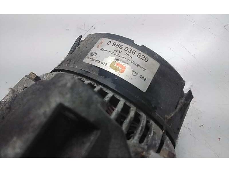 Recambio de alternador para mercedes clase e (w124) berlina e 300 diesel (124.131) referencia OEM IAM 0986036820  