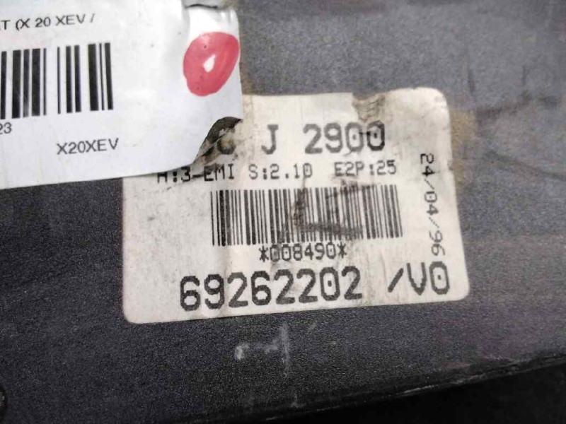 Recambio de mando climatizador para opel vectra b berlina 2.0 16v cat (x 20 xev / l34) referencia OEM IAM 69262202  