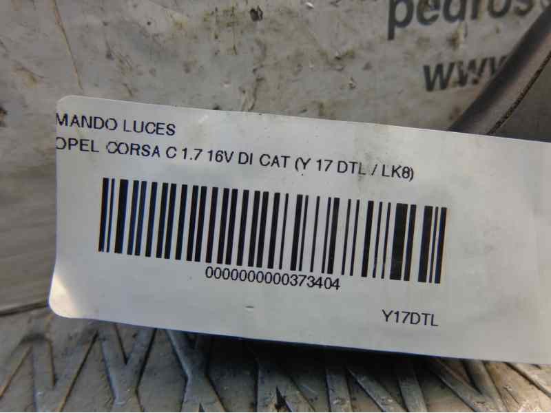 Recambio de mando luces para opel corsa c 1.7 16v di cat (y 17 dtl / lk8) referencia OEM IAM   