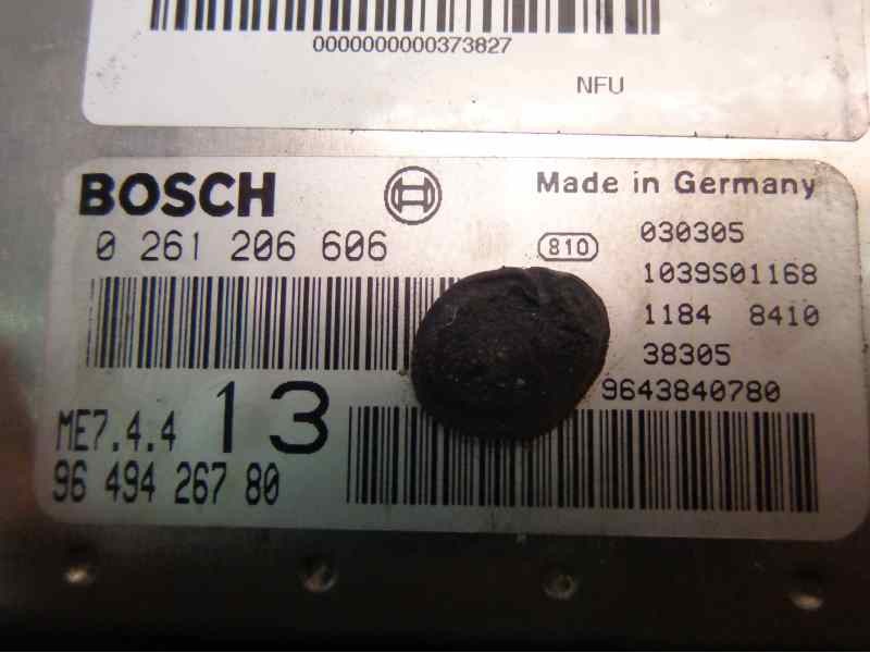 Recambio de centralita motor uce para citroen xsara berlina 1.6i 16v exclusive referencia OEM IAM 194063 295 