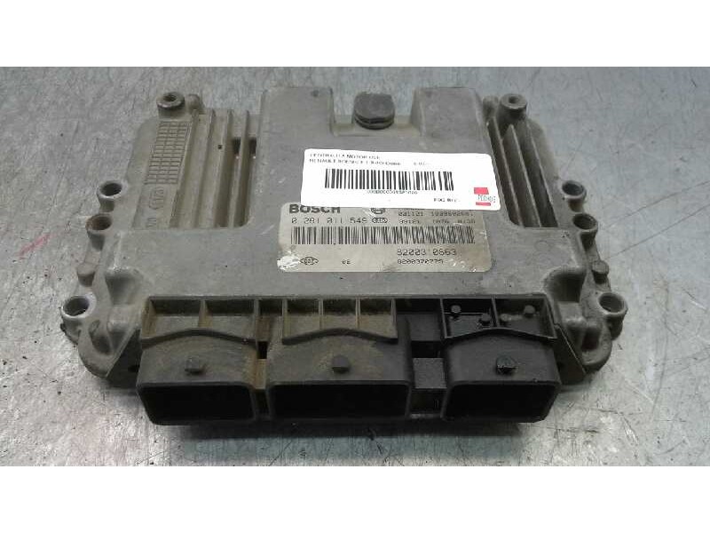 Recambio de centralita motor uce para renault scenic ii 1.9 dci diesel referencia OEM IAM 0281011549 291 