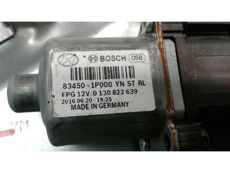 Recambio de elevalunas trasero izquierdo para kia venga drive referencia OEM IAM 83450-1P000 130822639 