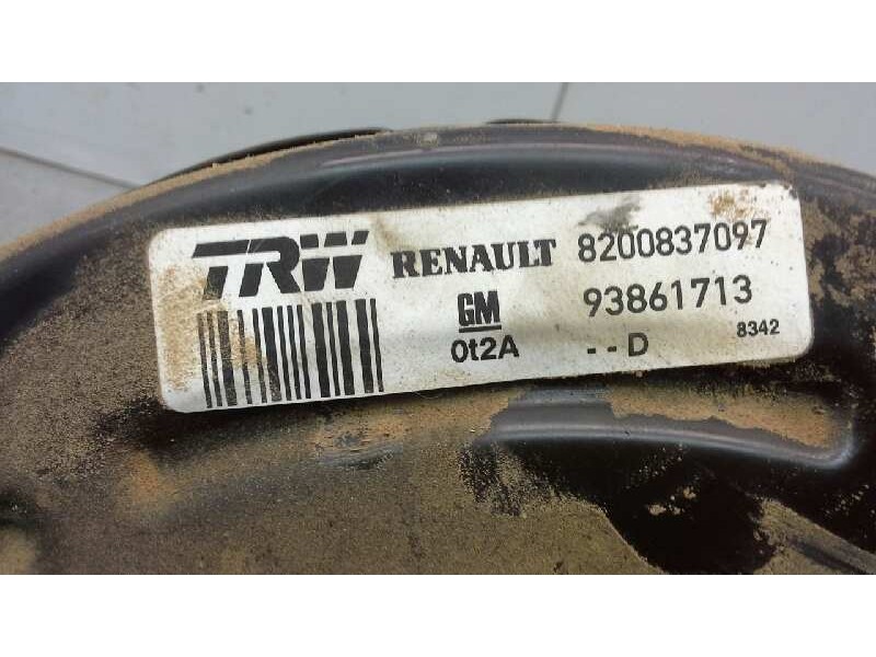 Recambio de servofreno para nissan primastar (x..) 2.0 dci diesel referencia OEM IAM 8200837097  