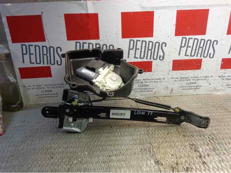 Recambio de elevalunas trasero izquierdo para seat leon (1p1) 1.6 referencia OEM IAM   