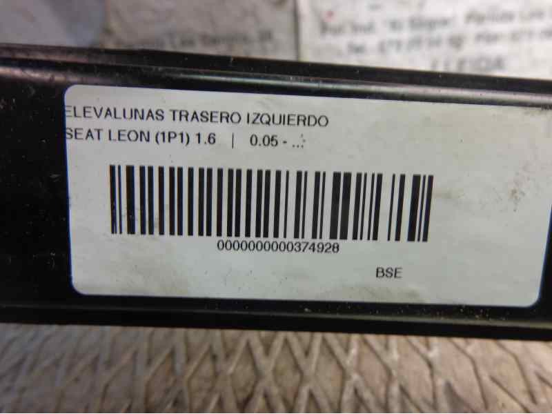 Recambio de elevalunas trasero izquierdo para seat leon (1p1) 1.6 referencia OEM IAM   