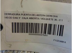 Recambio de cerradura puerta delantera derecha para iveco daily caja abierta / volquete 35 - c 14 caja abierta referencia OEM IA 2