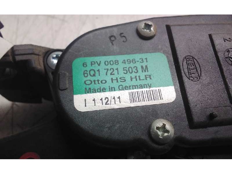 Recambio de potenciometro pedal para seat ibiza (6j5) stylance / style referencia OEM IAM 6Q1721503M  