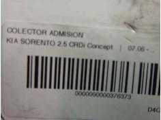 Recambio de colector admision para kia sorento 2.5 crdi concept referencia OEM IAM    2