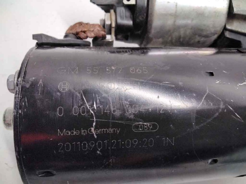 Recambio de motor arranque para opel insignia sports tourer cosmo referencia OEM IAM 55572065 0001148004 