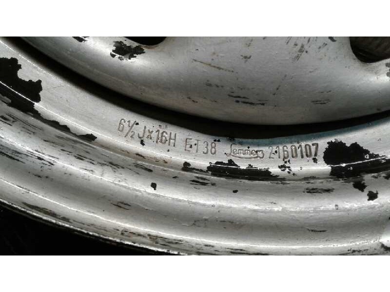 Recambio de llanta hierro para opel frontera a básico referencia OEM IAM 16PULGADAS6TORNILLOS  