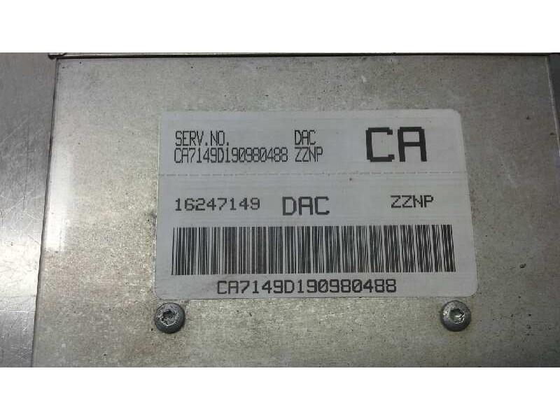 Recambio de centralita motor uce para daewoo lanos se alpine referencia OEM IAM CA7149D190980488 110 16247149