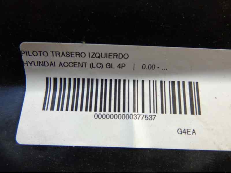 Recambio de piloto trasero izquierdo para hyundai accent (lc) gl 5p referencia OEM IAM 9240125220  