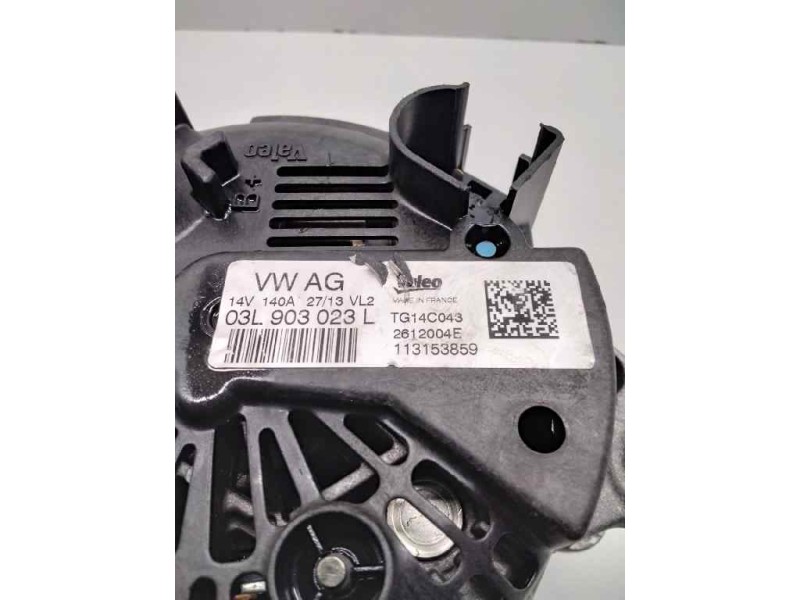 Recambio de alternador para audi a3 (8v) ambiente referencia OEM IAM VWAG03L903023L VALEO TG14C043 2612004E 113153859