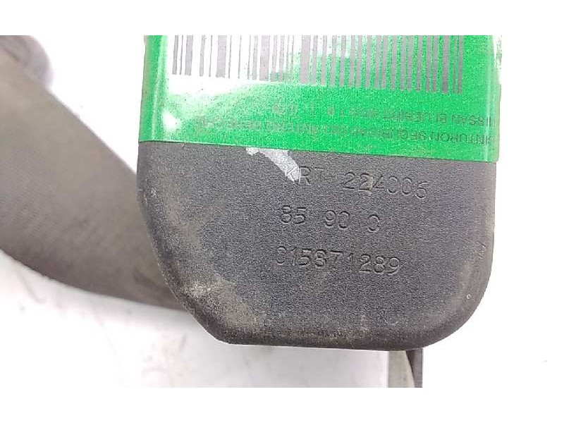 Recambio de cinturon seguridad delantero derecho para nissan bluebird (910) 1.8 referencia OEM IAM 015871289  