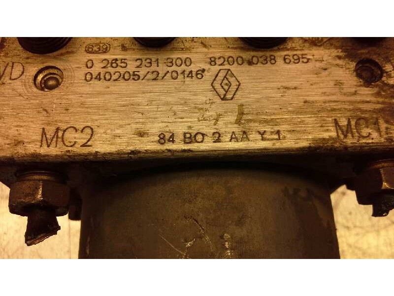 Recambio de abs para renault scenic ii confort expression referencia OEM IAM 0265231300  