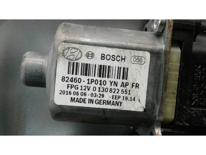 Recambio de elevalunas delantero derecho para kia venga drive referencia OEM IAM 82460-1P010 130822551 