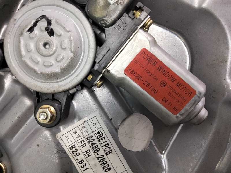 Recambio de elevalunas delantero derecho para hyundai santa fe (sm) 2.0 gls crdi referencia OEM IAM 9882026100  