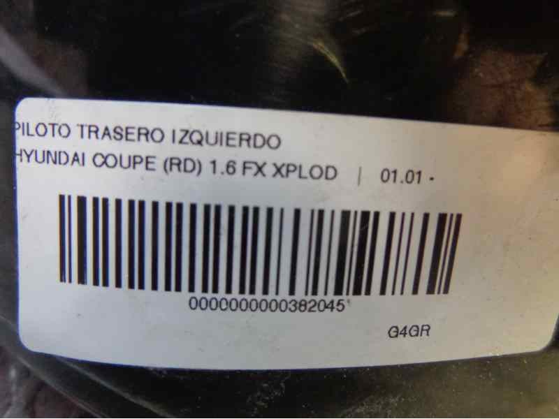 Recambio de piloto trasero izquierdo para hyundai coupe (rd) 1.6 fx xplod referencia OEM IAM 9240127510  