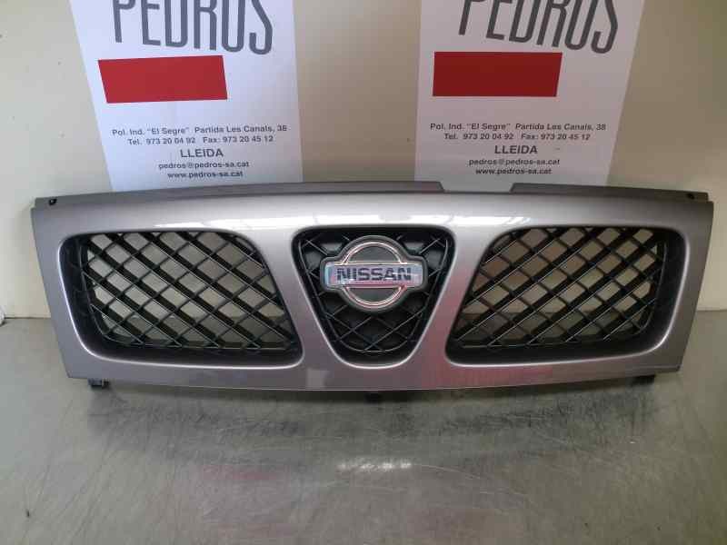 Recambio de rejilla delantera para nissan terrano/terrano.ii (r20) 2.7 turbodiesel referencia OEM IAM 1966I01 GRIS 