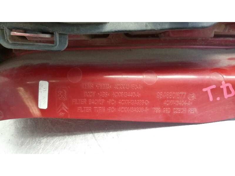 Recambio de piloto trasero derecho para citroen c4 coupe vtr plus referencia OEM IAM 6351T6  