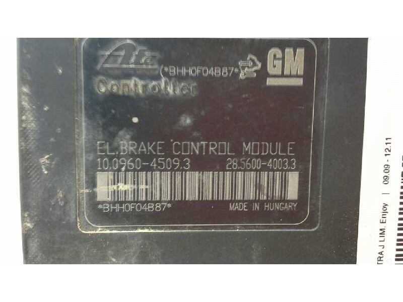 Recambio de abs para opel astra j lim. enjoy referencia OEM IAM   