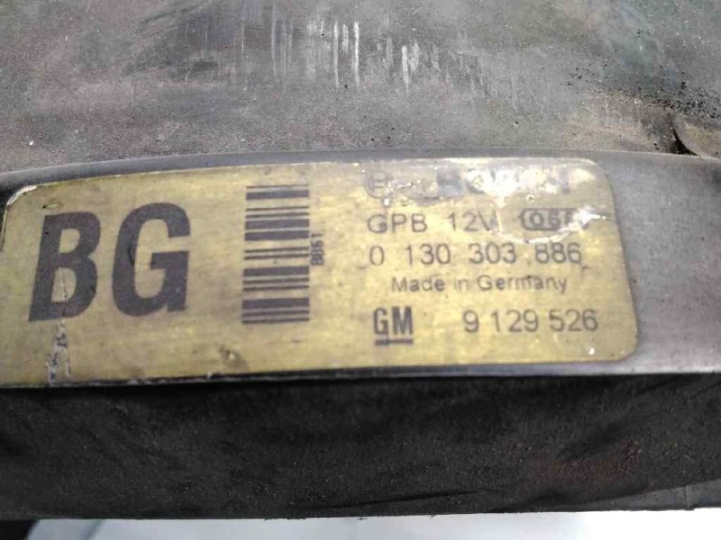 Recambio de electroventilador para opel astra g berlina club referencia OEM IAM 9129526  