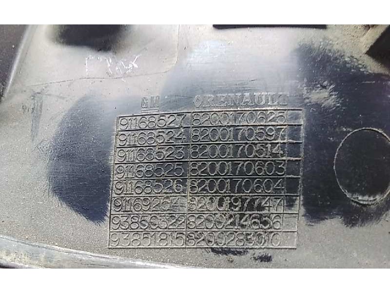 Recambio de maneta exterior delantera izquierda para nissan primastar (x..) 2.0 dci diesel referencia OEM IAM 8200170625  