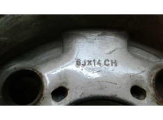 Recambio de llanta hierro para renault clio i fase i+ii (b/c57) 1.8 baccara referencia OEM IAM 14PULGADAS4TORNILLOS   2