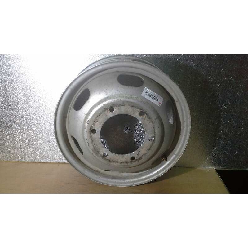 Recambio de llanta hierro para ford transit mod.2000 caja abierta ft 350 2.4 largo referencia OEM IAM 166TORNILLOS  